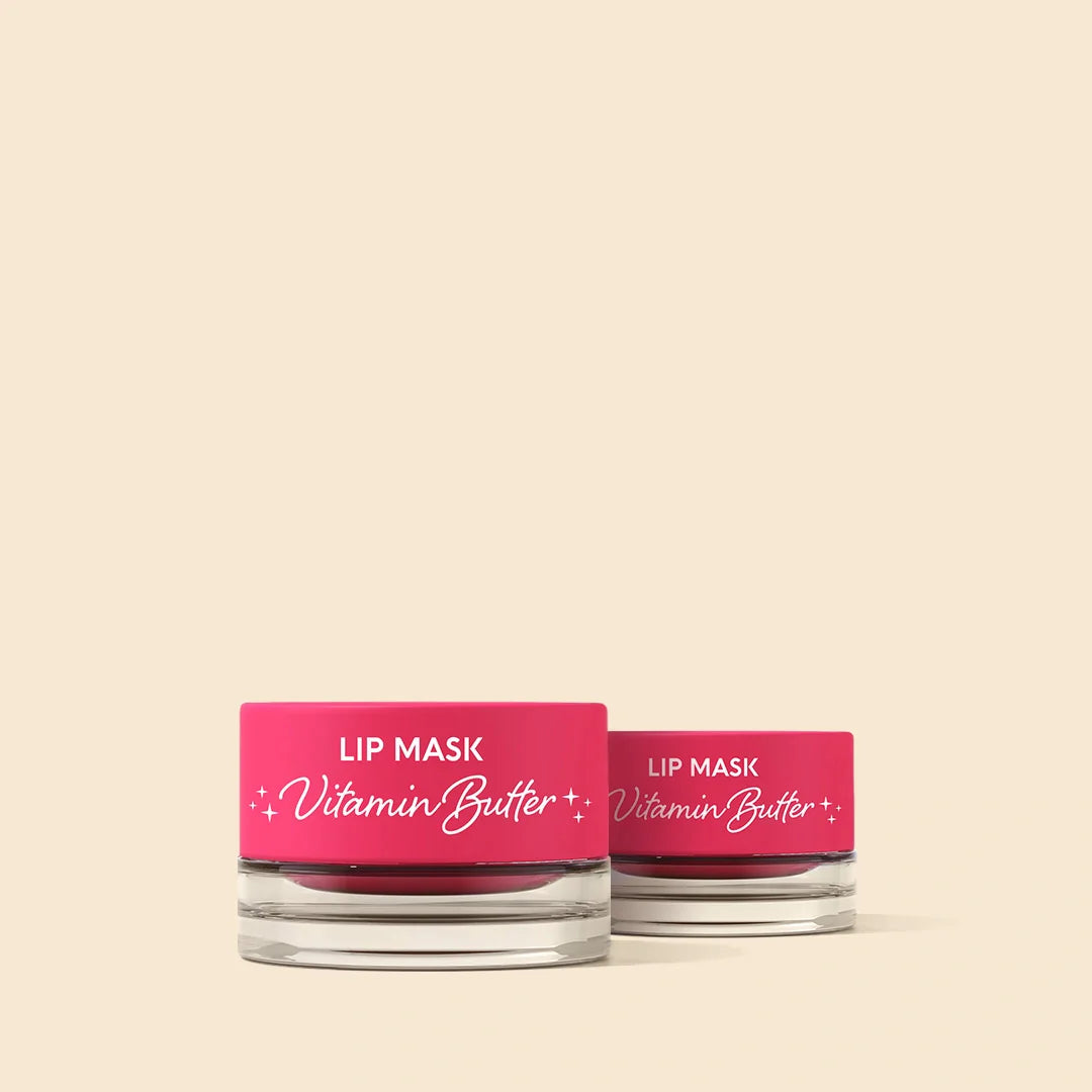 Maree Lip Moisturizer and Plumping Balm in a small jar, showing the smooth, hydrating balm inside.