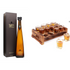 Don Julio 1942 Tequila Anejo gift set with 12 shot glasses, presented by Liquor Geeks, highlighting the premium tequila and glassware.