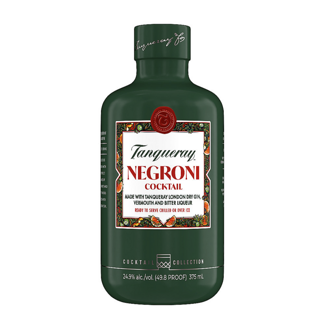Tanqueray Cocktail Negroni Collection liqueur bottles from Liquor Geeks, featuring three distinct Negroni cocktail flavors in 750ml bottles.