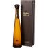 Don Julio 1942 Tequila Anejo in a clear bottle, showcasing its rich amber color and premium liquor branding.