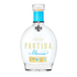 Clear glass bottle of Liquor Geeks Partida Blanco Tequila with white label, 750 ml, showcasing the tequila inside.