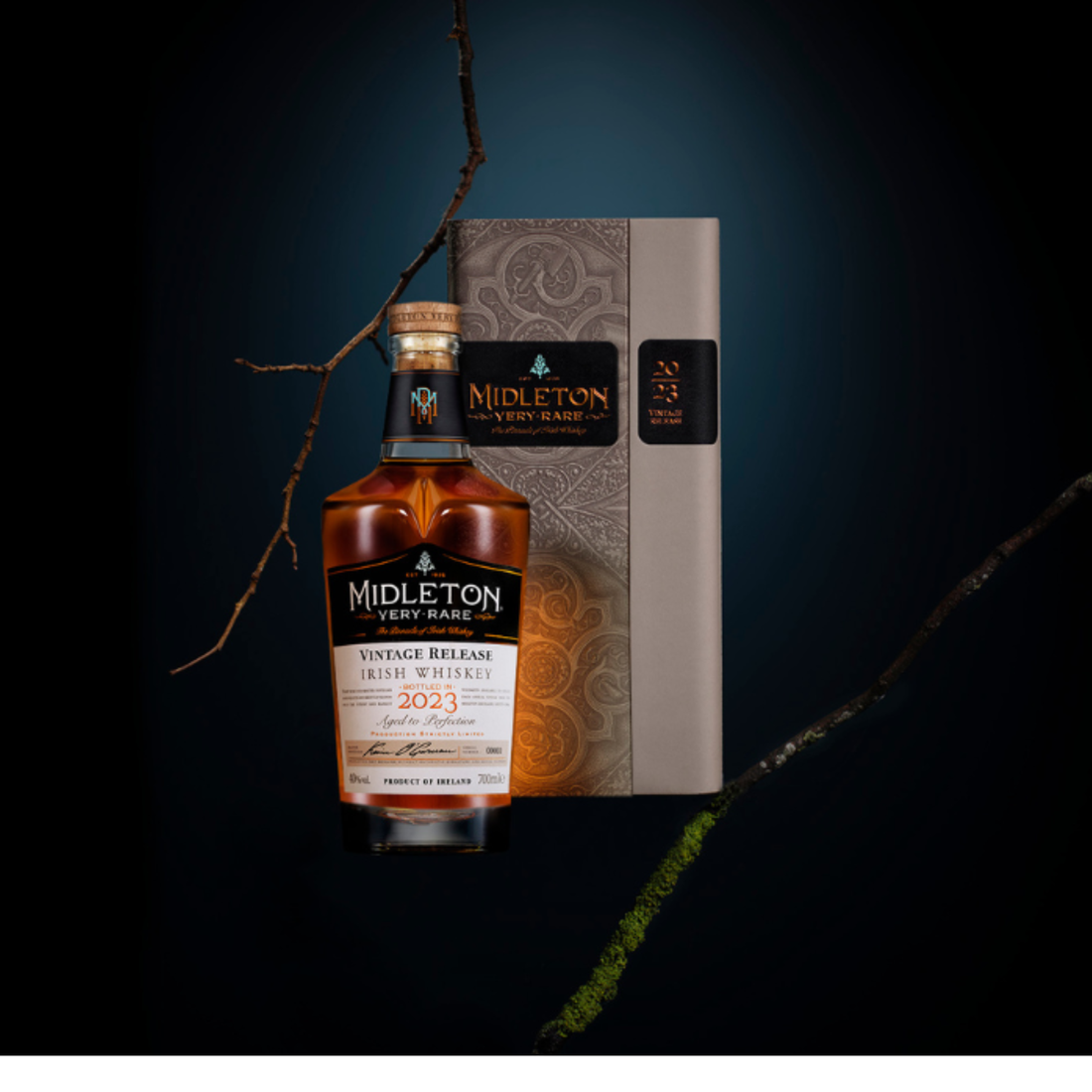 Midleton Very Rare Vintage Release 2023 whiskey bottle from Liquor Geeks, featuring a 700ml glass container with elegant label design.