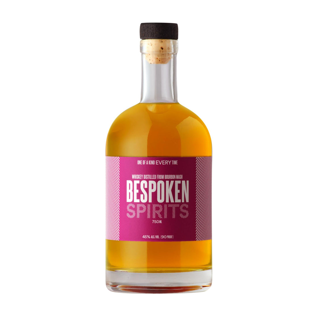 Bespoken Spirits Whiskey by Liquor Geeks in a 750ml bottle, crafted from bourbon mash in a special batch.