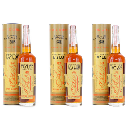 Bottle of Colonel E.H. Taylor Small Batch Bourbon Whiskey with label visible, 750 ml Liquor Geeks product image