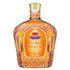 Crown Royal Peach Canadian Whiskey bottle with golden label and peach flavor branding, 750ml size, by Liquor Geeks