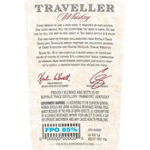 Bottle of Liquor Geeks Traveller Blend No. 40 Whiskey by Chris Stapleton and Buffalo Trace in 750ml bottle, with label visible.