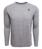 White Water Life Oasis LS Tee with long sleeves in a blended fabric, displayed in a close-up image.