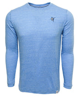 White Water Life Oasis LS Tee with long sleeves in a blended fabric, shown in a natural, casual style.