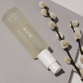 M.S Skincare AUM Ayurvedic oil bottle with label, natural herbal blend for holistic skin and wellness benefits.