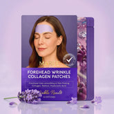 Maree Anti-Wrinkle Forehead Patches shown on a person&