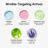 Maree anti-wrinkle forehead patches applied to the forehead, designed to reduce wrinkles and smooth skin.