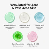 Maree Azelaic Acid Soothing Pads with cotton pads soaked in calming azelaic acid for gentle skincare.