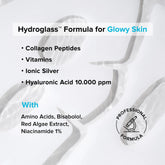 Maree Hydrogel Collagen Face Mask covering facial skin with a soothing, translucent hydrogel sheet for skincare.