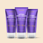 Purple Pro-Retinol Neck Lifting Cream Massager by Maree, showing the handheld device used for facial and neck skincare.