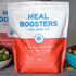 Classic Buffalo Collagen+ Protein Blend powder pouch from Meal Boosters, showing the packaging and product label.