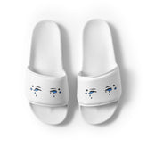 Yūjin Clothing Last Tear slides with open-toe design and casual slip-on style, featuring a stylish and comfortable footwear look