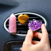 Crystal set of the Mindful Multitasker - Car Kit of Balance by Conscious Items, featuring various calming and balancing crystals.