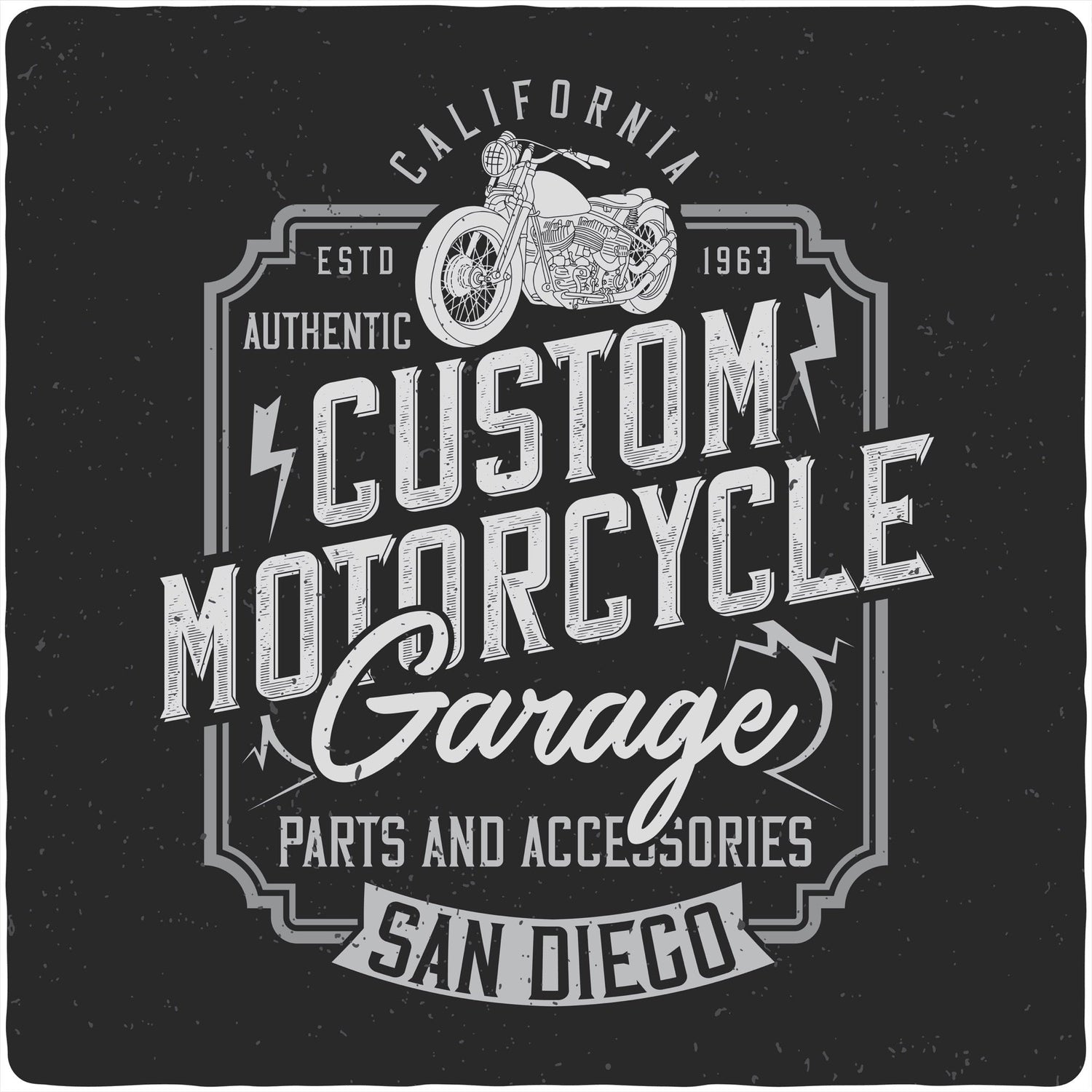 Mototrcycle Garage Men&