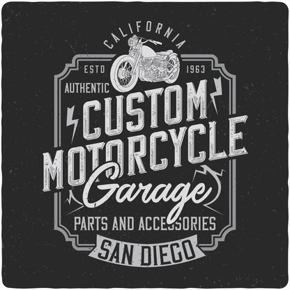 Mototrcycle Garage Men&