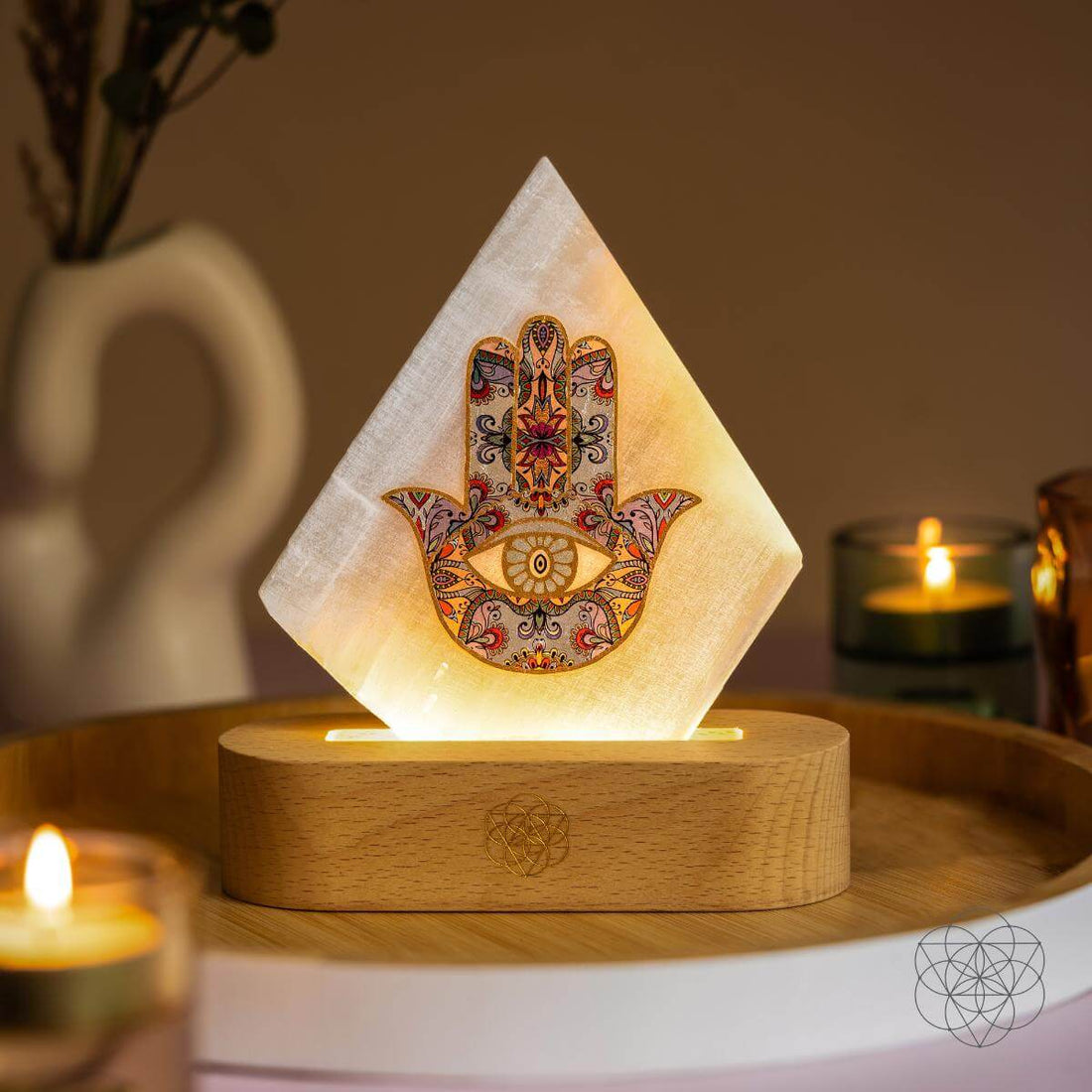 Conscious Items My Aura Spa Mood Lamp of Rejuvenation night light with soothing glow and colorful illumination for relaxation.