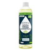 Puracy Everyday Multi-Surface Cleaner concentrate bottle with spray nozzle for versatile cleaning of countertops, appliances, and more.