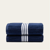 Nautilus Australian Cotton Bath Towel by Italic, plush white home bath towel with soft, absorbent texture for luxurious comfort.