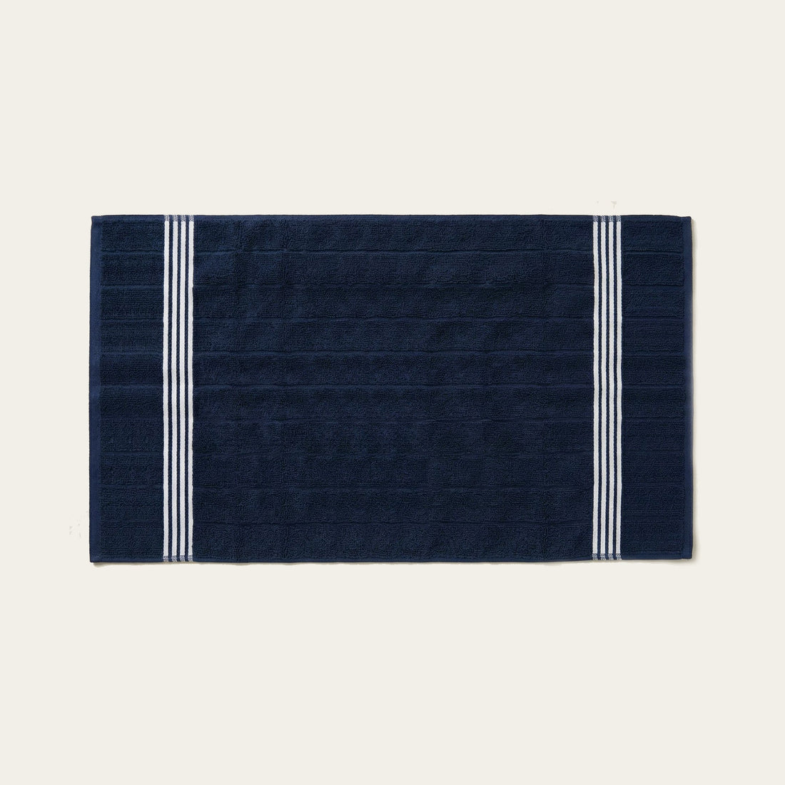 Italic Nautilus Australian Cotton Bath Towel sheet showcasing soft, plush white cotton with a subtle textured pattern.