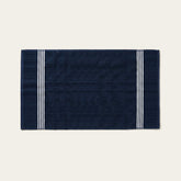 Italic Nautilus Australian Cotton Bath Towel sheet showcasing soft, plush white cotton with a subtle textured pattern.