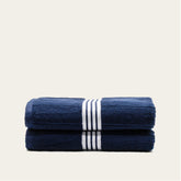 Italic Nautilus Australian Cotton Bath Towel, soft white towel with subtle Nautilus pattern for luxurious home bath use