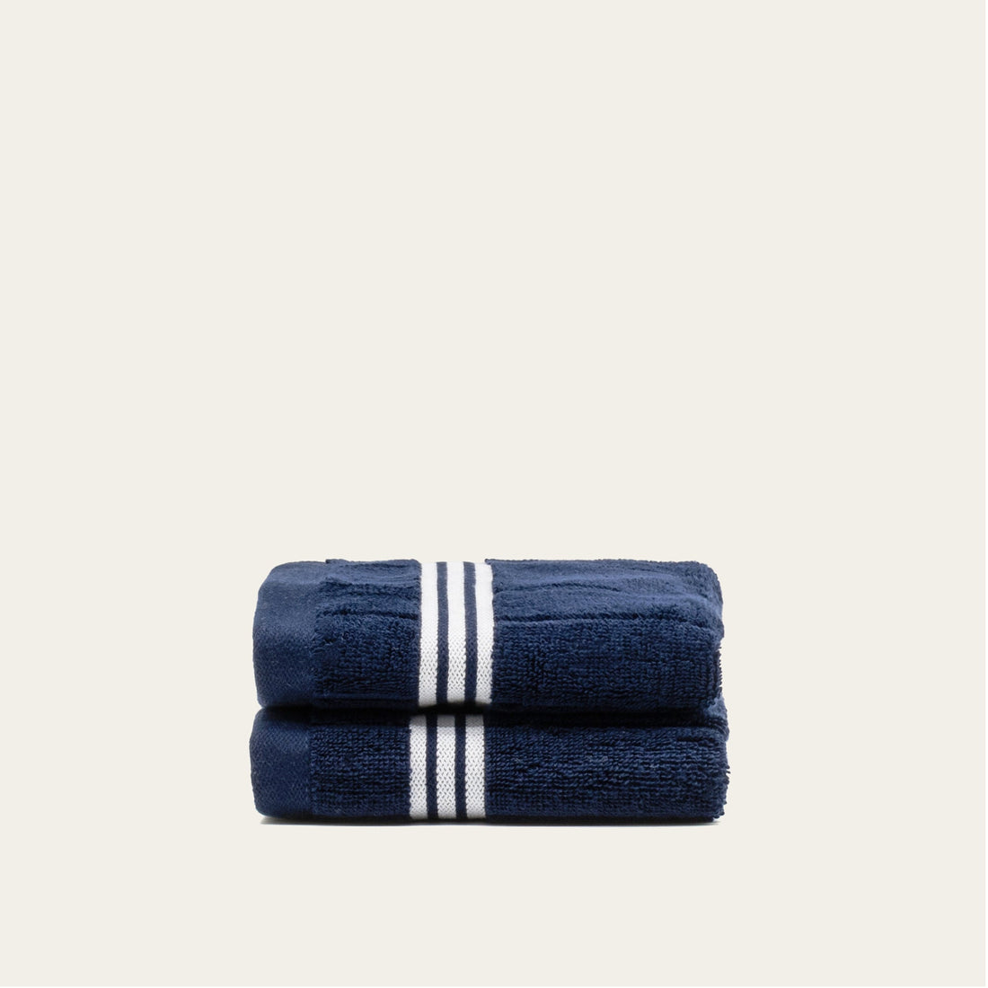 Nautilus Australian Cotton Bath Washcloth by Italic, soft and plush white towel for home bath use.