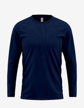 Navy long sleeve men&