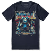Yūjin Clothing Renegade cat T-Shirt featuring a stylish feline graphic on soft fabric, perfect for casual wear.