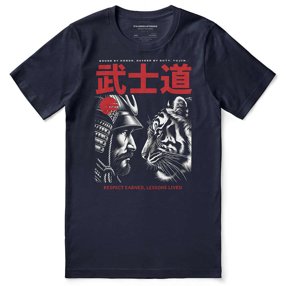 Honor T-Shirt by Yūjin Clothing, soft cotton fabric with a modern fit and stylish design, ideal for casual everyday wear.