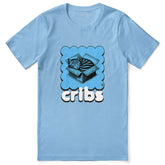 Yūjin Clothing Cribs Cat T-Shirt featuring a playful cat graphic on a casual cotton T-shirt for everyday wear.