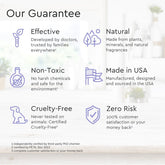 Puracy Tear-Free Baby Shampoo and Body Wash in a clear bottle with pump, gentle for baby&