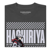 Yūjin Clothing Hashiriya oversized faded car T-shirt featuring a vintage automotive graphic on a soft, relaxed fit cotton fabric.