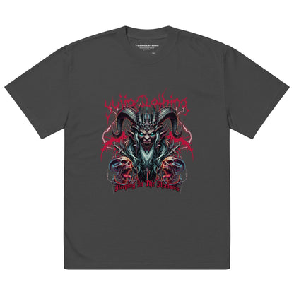Darkness Oversized Faded T-Shirt