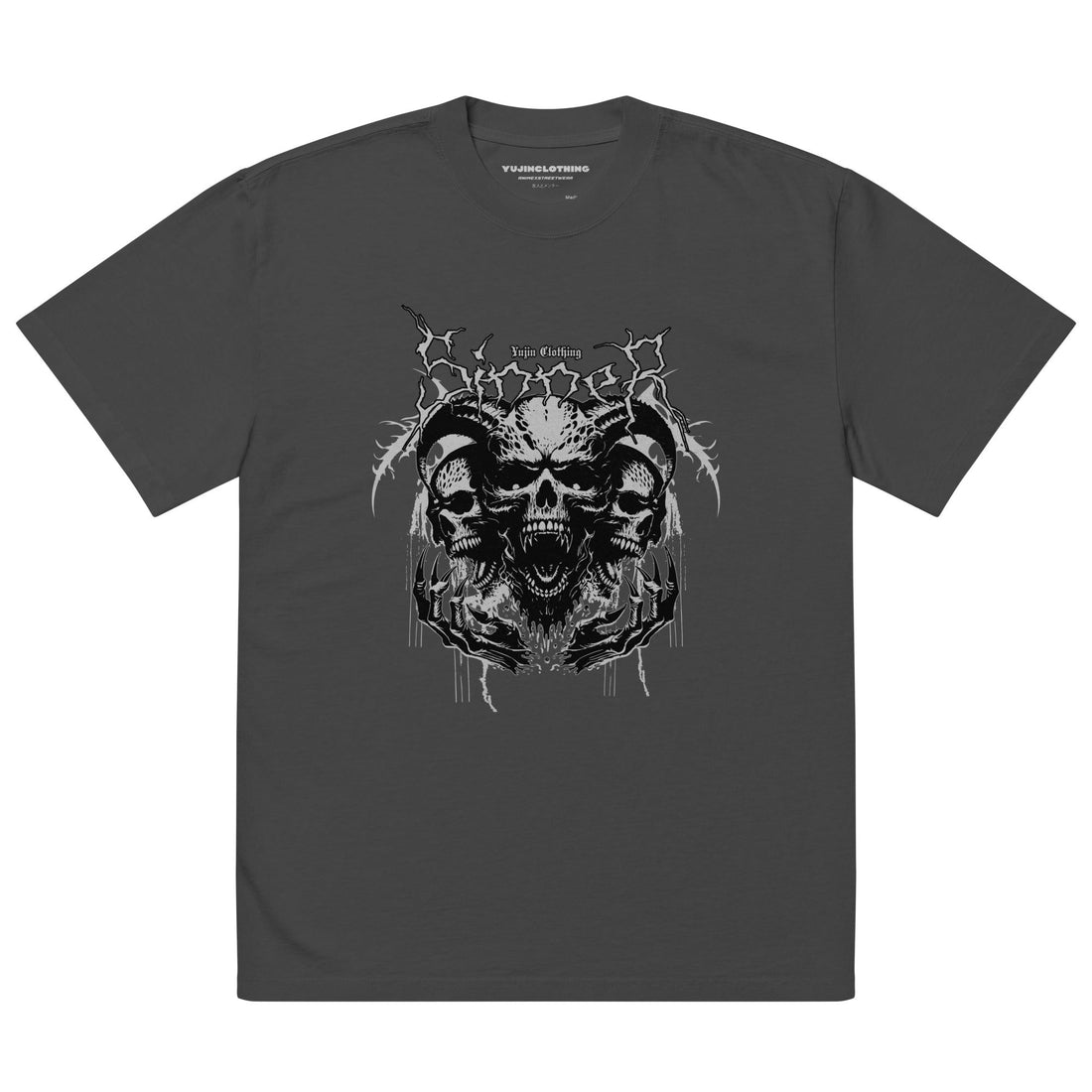 Sinner Oversized Faded T-Shirt