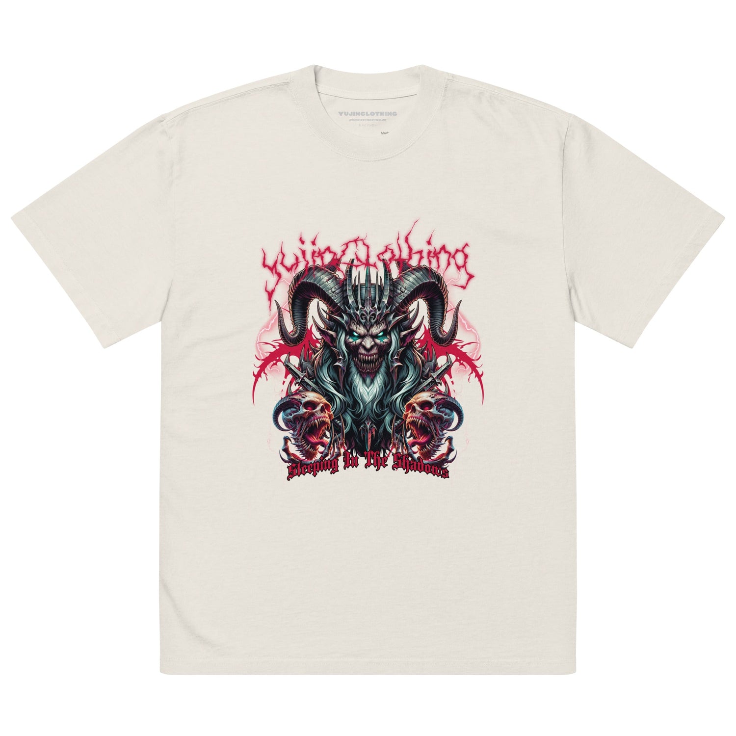 Darkness Oversized Faded T-Shirt
