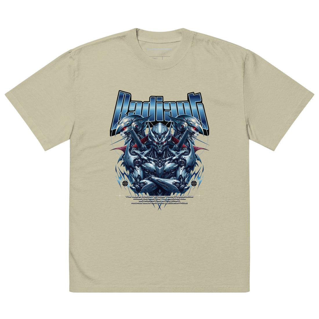 Radiant Oversized Faded T-Shirt