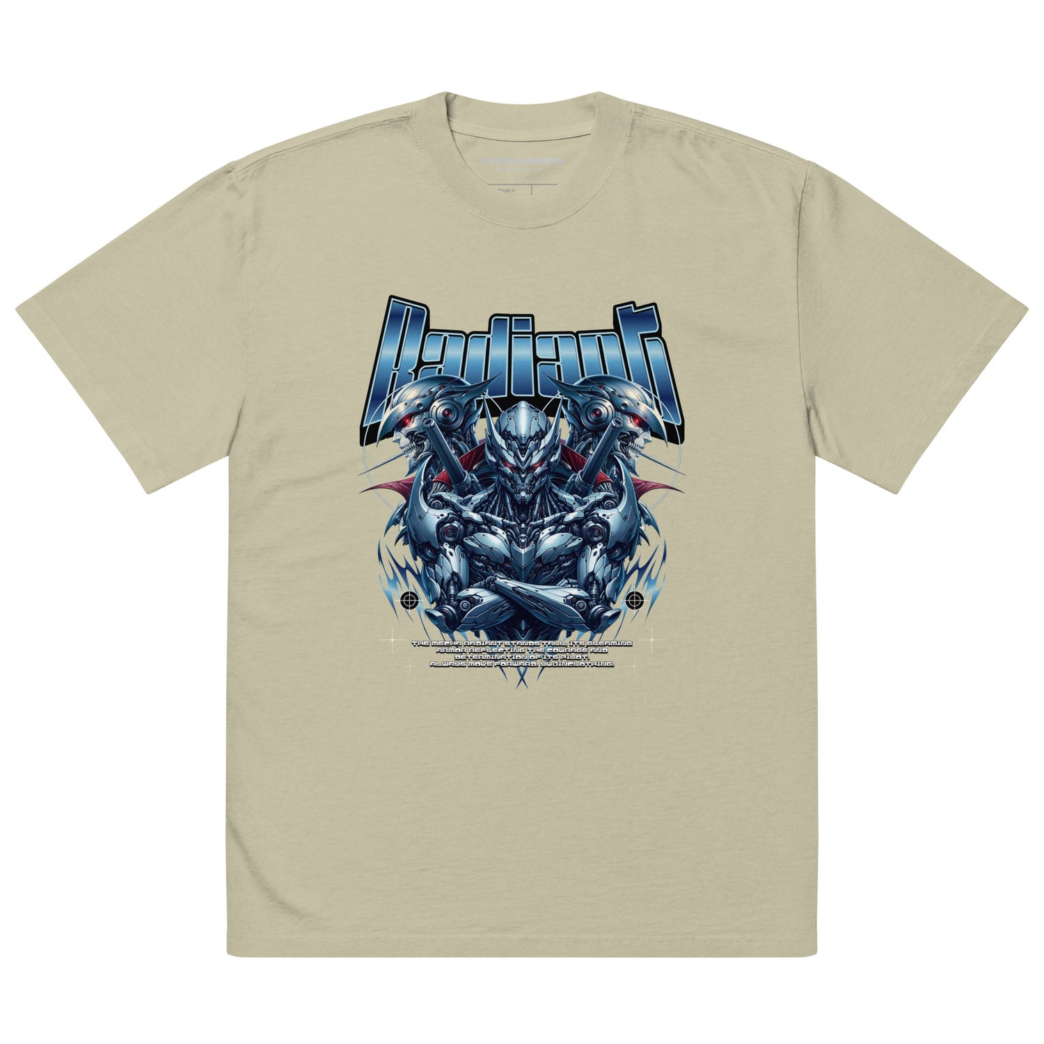 Radiant Oversized Faded T-Shirt