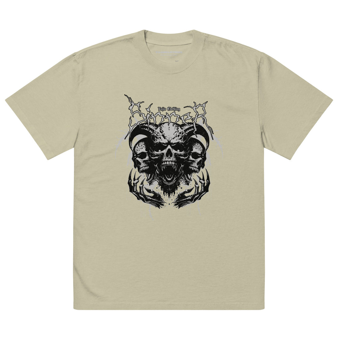 Sinner Oversized Faded T-Shirt