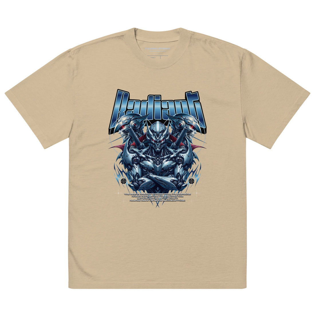 Radiant Oversized Faded T-Shirt