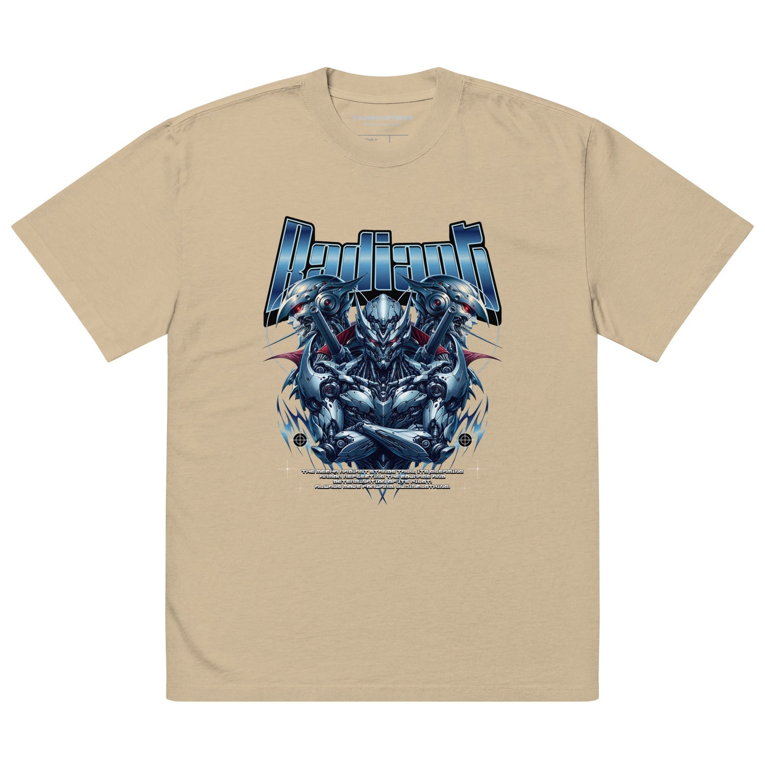 Radiant Oversized Faded T-Shirt