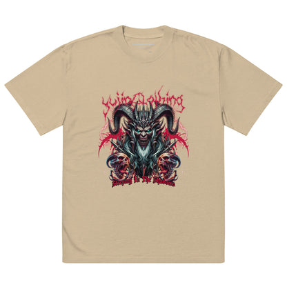 Darkness Oversized Faded T-Shirt