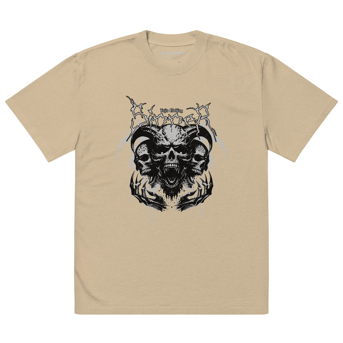 Sinner Oversized Faded T-Shirt