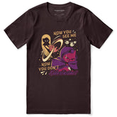 Yūjin Clothing Killer Instinct cat T-Shirt featuring a bold graphic design and comfortable fit, perfect for casual wear.