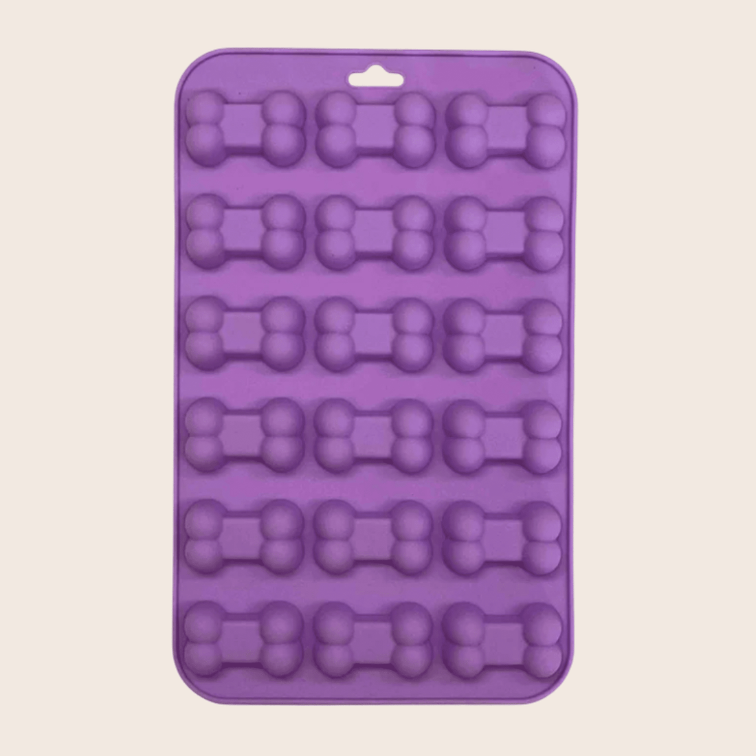 Farm To Pet pet treat molds in various shapes, silicone baking molds designed for homemade pet treats.