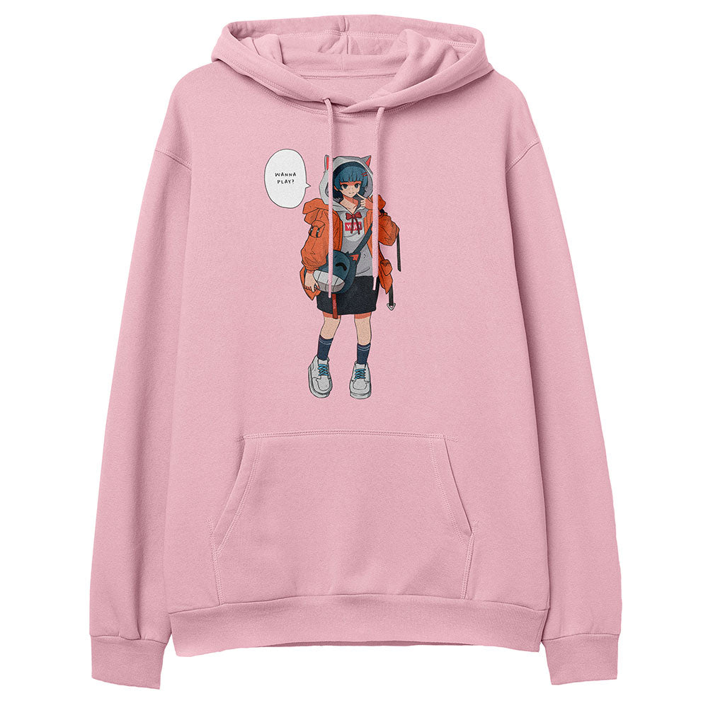 Yūjin Clothing Drippin Kitten hoodie featuring a colorful cat graphic, soft fabric, and a comfortable fit for casual wear.