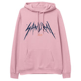 Yūjin Clothing Samurai Hoodie featuring a detailed samurai graphic print on a comfortable, casual hoodie for streetwear fashion.